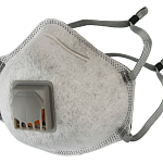 Полумаска противоаэрозольная с клапаном, углем (10шт.) Jeta Safety JM-7626