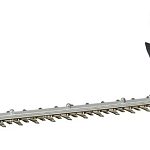 Кусторез аккумуляторный Makita 18В LXT DUH606RF