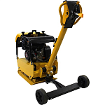 Виброплита реверсивная TOR TK-110 25кН (Loncin) коврик, колесный комплект 1010051