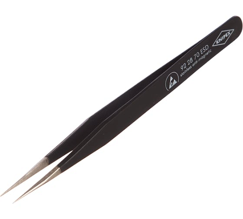 Пинцет прецизионный 110 мм ESD KNIPEX KN-922870ESD