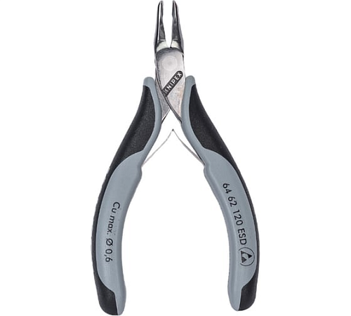 Бокорезы торцевые для электроники 120 мм ESD KNIPEX KN-6462120ESD