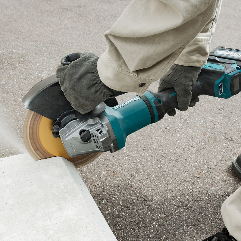 Угловая шлифовальная машина 230 мм, 40В XGT Makita GA038GZ
