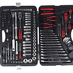 Набор 6-гранных инструментов JTC 1/4" & 1/2" (в кейсе) 145шт JTC-H145C