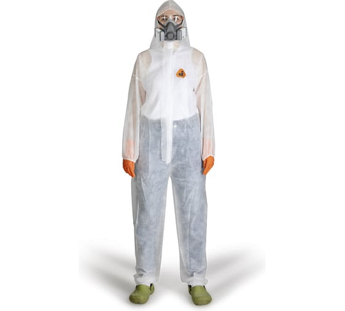 Комбинезон защитный белый 48-50/M Jeta Safety JPC-100-M