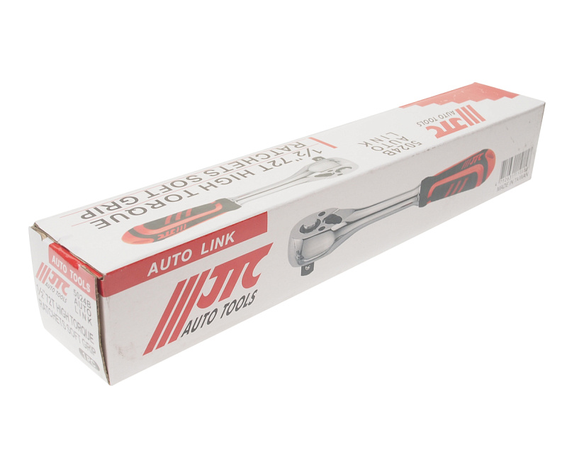 Трещотка 1/2" JTC 72-зубцовая  257мм JTC-5024B