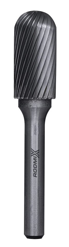 Борфреза сфероцилиндрическая C 08х20 M06 одинарная насечка RODMIX 2308200601