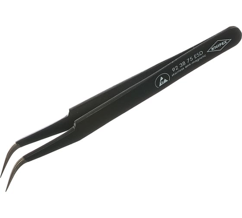 Пинцет прецизионный 118 мм ESD KNIPEX KN-923875ESD