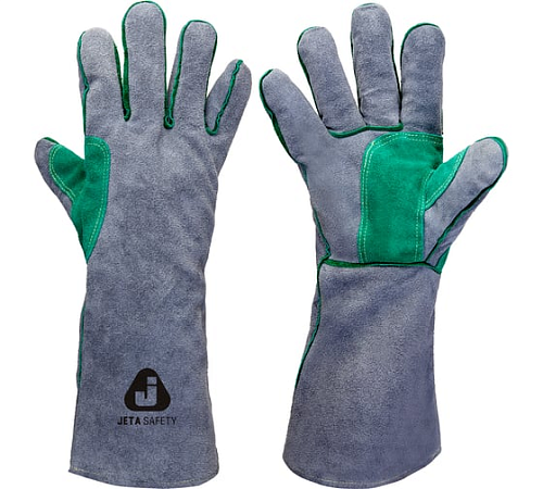 Краги сварщика ПРЕМИУМ, кевларовый шов, 11/XXL Jeta Safety JWK501-XXL