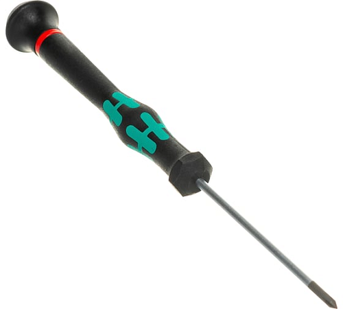 Отвёртка крестовая прецизионная PH 00x60мм WERA WE-118020