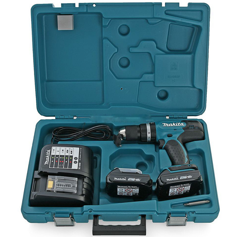 Дрель-шуруповерт 42 Нм, 18В LXT Makita DHP453SYE