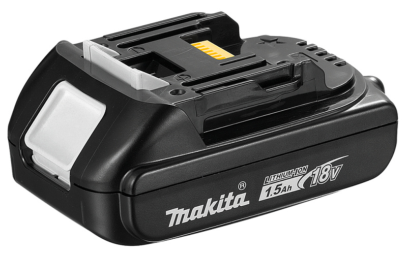 Аккумулятор 18В, 1.5Ач Makita Li-Ion LXT BL1815N пакет 632A54-1