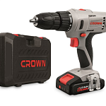 Дрель-шуруповерт 45 Нм, 18 В CROWN CT21056L-2 BMC