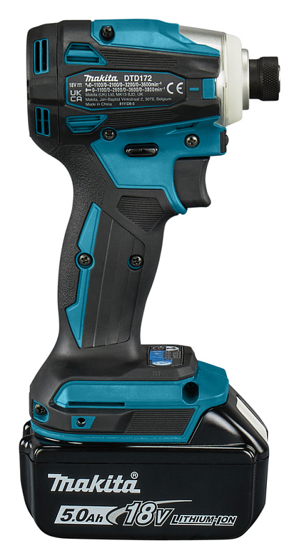 Аккумуляторный шуруповерт 180 Нм, 18В LXT Makita DTD172RTJ