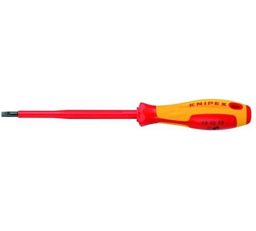 Отвёртка шлицевая 3.5x0.6x100 мм 202мм KNIPEX KN-982035