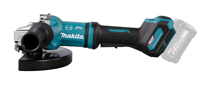 Угловая шлифовальная машина 230 мм, 40В XGT Makita GA038GZ