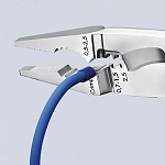 Клещи электромонтажные 0.75–1.5/2.5мм² SB VDE KNIPEX  KN-1386200SB