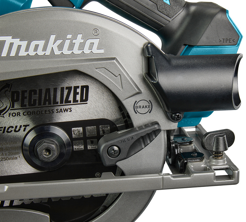 Дисковая аккумуляторная пила 165 мм, 40В XGT Makita HS012GZ