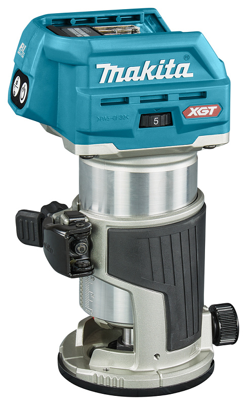 Аккумуляторный кромочный фрезер Makita 40В XGT RT001GZ19