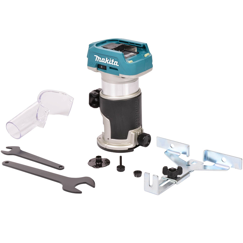 Аккумуляторный кромочный фрезер Makita 18В LXT DRT50Z
