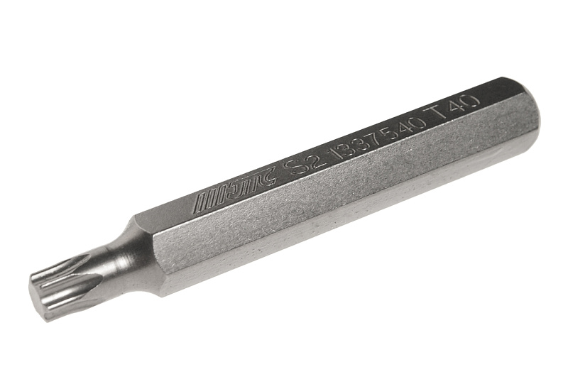 Бита JTC 10мм TORX удлиненная T40х75мм S2 JTC-1337540