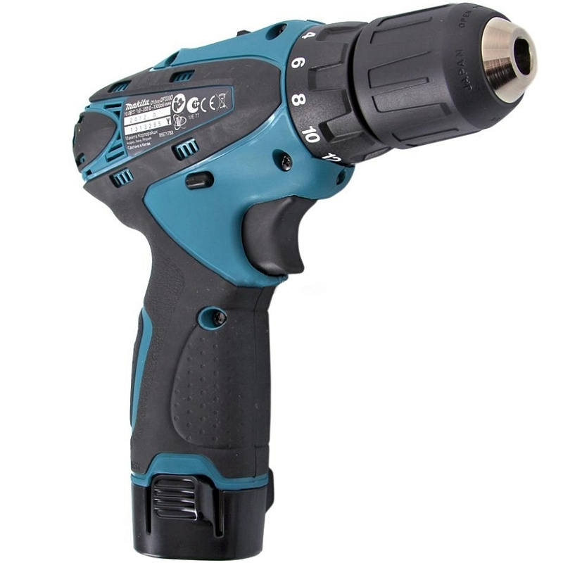 Дрель-шуруповерт 24 Нм, 10.8В Makita DF330DWE