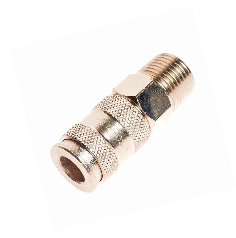 Соединитель JTC быстросъемный 1/2"M (рапид мама) JTC-D40SMA