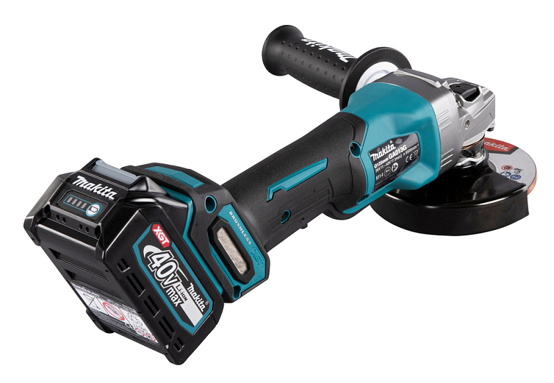 Угловая шлифовальная машина 125 мм, 40В XGT Makita GA013GM101