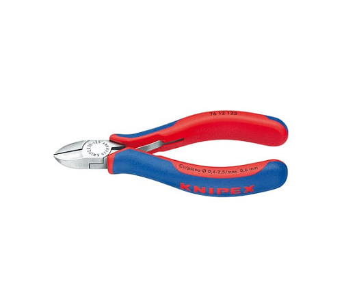 Бокорезы электромеханика 125 мм без фаски KNIPEX KN-7622125