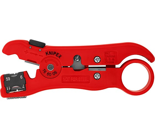 Стриппер 165 мм кабель 8-28 мм KNIPEX KN-1620165SB