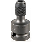 Битодержатель быстросъёмный 1/4" D6.3 x 1/2" F квадрат, 50 мм WERA WE-042760