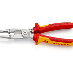 Клещи электромонтажные 0.75–1.5/2.5 мм² SB VDE KNIPEX KN-1396200SB