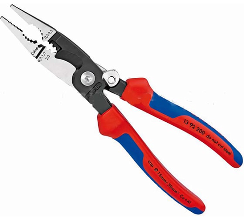 Клещи электромонтажные 0.75–1.5/2.5 мм² 6-в-1 KNIPEX  KN-1392200