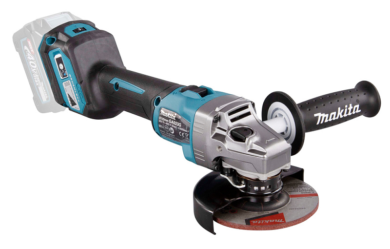 Угловая шлифовальная машина 125 мм, 40В XGT Makita GA023GZ