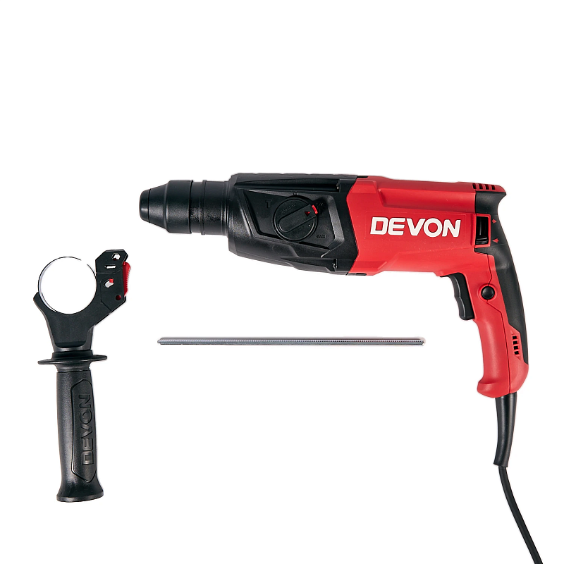 Электрический перфоратор SDS-plus 3 Дж, DEVON 1107-26DRE