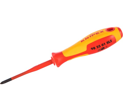 Отвёртка PZ/S 1 x 80 мм 187мм KNIPEX KN-982501SLS