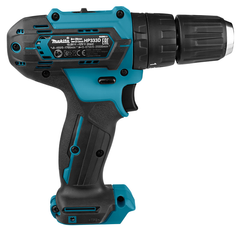 Дрель-шуруповерт 30 Нм, 12В CXT Makita HP333DZ
