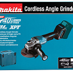 Угловая шлифовальная машина 125 мм, 40В XGT Makita GA013GM201
