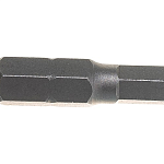 Бита JTC 1/4"DR 6-гранная 2.5x25мм S2 JTC-11525025