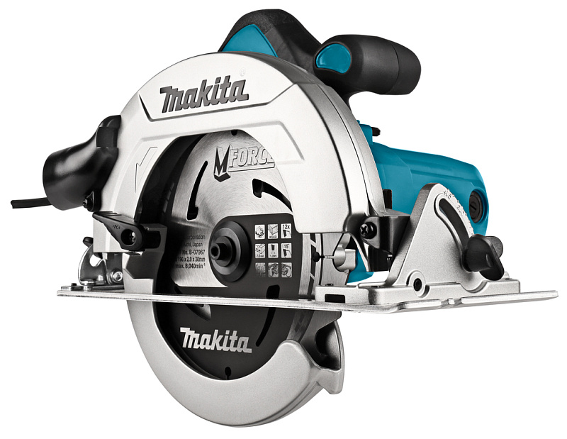 Дисковая электрическая пила 190 мм, Makita HS7611K