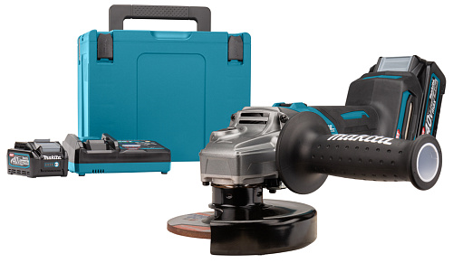 Угловая шлифовальная машина 125 мм, 40В XGT Makita GA005GM201