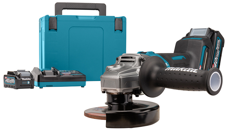 Угловая шлифовальная машина 125 мм, 40В XGT Makita GA005GM201