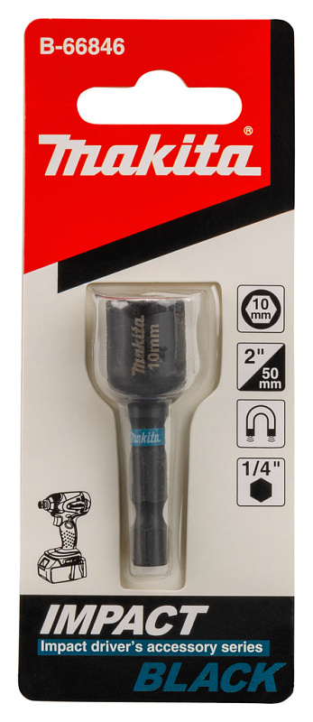 Торцовая магнитная головка Impact Black 10х50 Makita B-66846