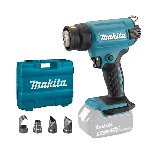 Аккумуляторный тепловой пистолет-фен Makita 18В LXT DHG180ZK