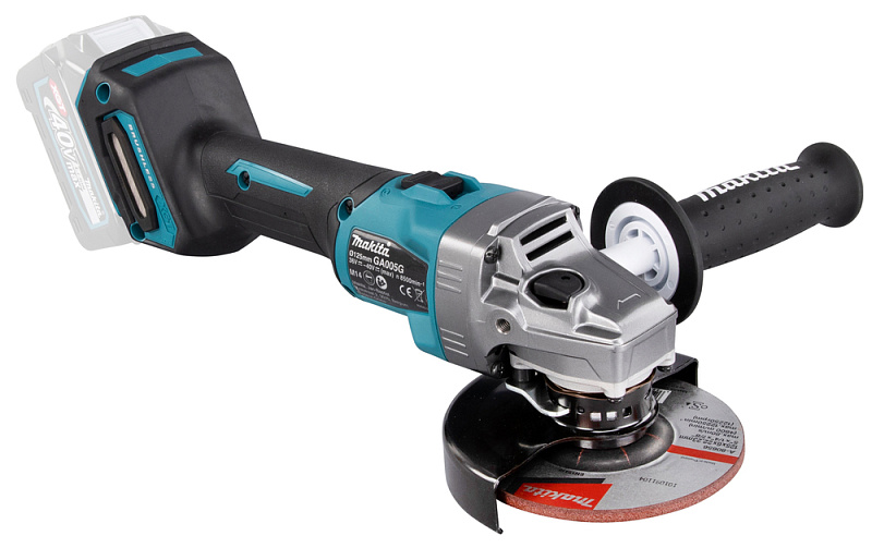 Угловая шлифовальная машина 125 мм, 40В XGT Makita GA005GZ