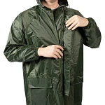 Плащ-дождевик из ПВХ хаки XXL/54-56 Jeta Safety JRC-101g-XXL