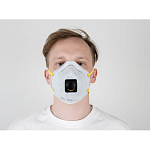 Полумаска с клапаном, с углем A,с регулировкой (10шт.) Jeta Safety JM-7616