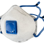 Полумаска с клапаном, с углем E,с регулировкой (10шт.) Jeta Safety JM-7628