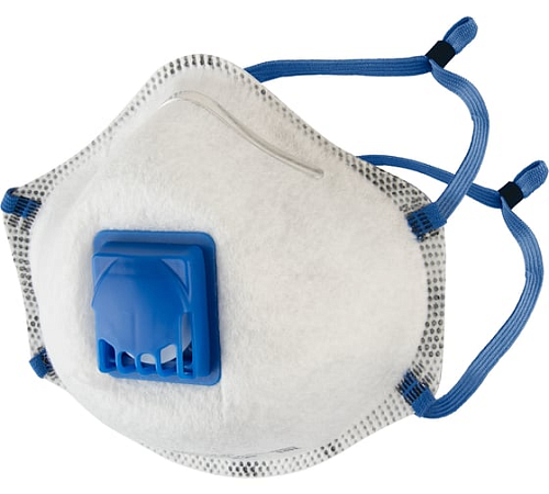 Полумаска с клапаном, с углем E,с регулировкой (10шт.) Jeta Safety JM-7628
