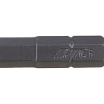 Бита JTC 6-ти гранная 1/4"DR 6x25мм S2 JTC-1152506
