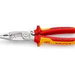 Клещи электромонтажные 0.75–1.5/2.5 мм² SB VDE KNIPEX KN-1396200SB